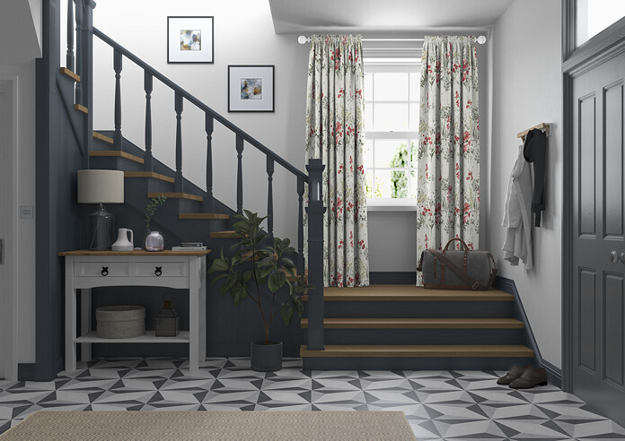 Wild Meadow, Ruby - Made to Measure Curtains - Image 5